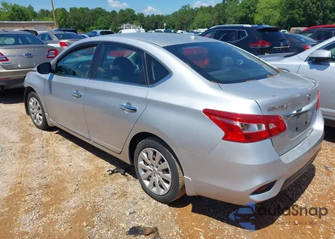 2017 Nissan Sentra Sv из США, поврежденный, VIN 3N1AB7AP7HY280670